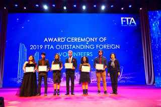 我校留学生参加2019南京建邺...